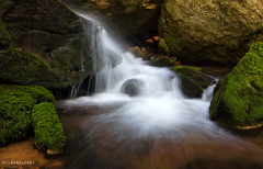 Rešovské vodopády - Huntava