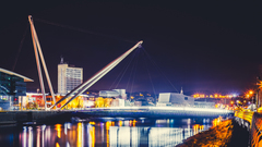 Newport City footbridge