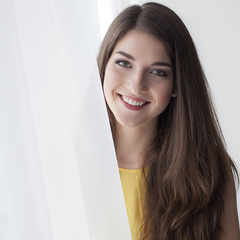Portrait of girl in natural ligh
