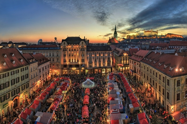 Atmosféra vianočných trhov