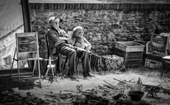 Starec a burza