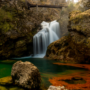 Slap Šum pri sotjeske Vintgar