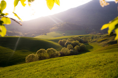 Západ slnka v Istebnom