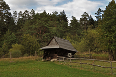 skanzen Stará Ľubovňa - koliba