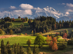 Jesień pod Tatrami