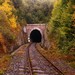 jeseň a tunel