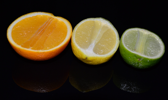 orange & lemon & lime