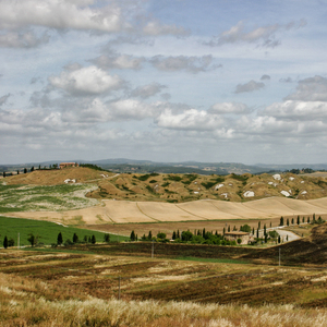 A Tuscany countryside