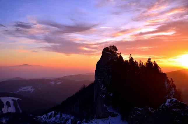 Silvestrovský sunset