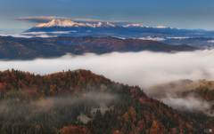 Jesenná inverzia v Pieninách II