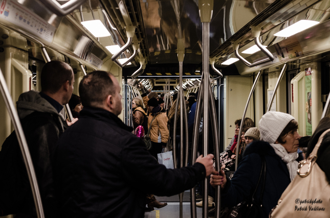 in the subway