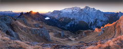 Marmolada z Passo Pordoi...