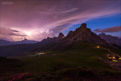 Búrkové Passo Giau...