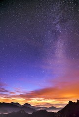 Milky Way na Súlovských skalách