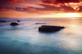 Setting sun