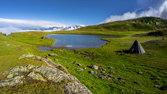 Alpské jazierko