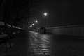 In the dark