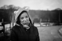 Kamila b&w