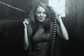Kamila V. b&w