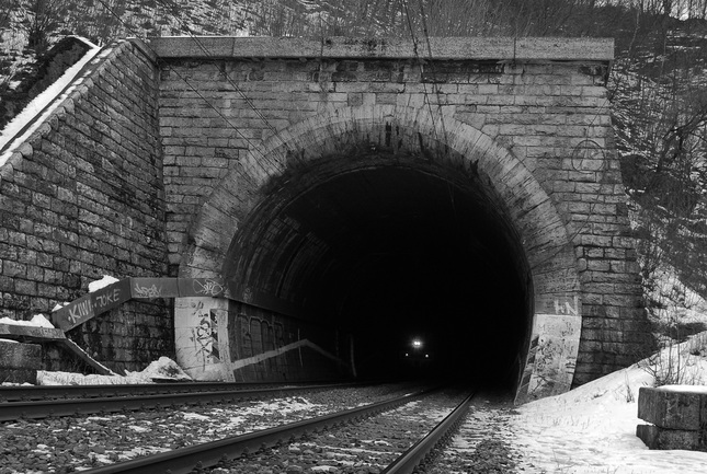 vyjazd z tunela