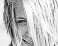 Behind her smile