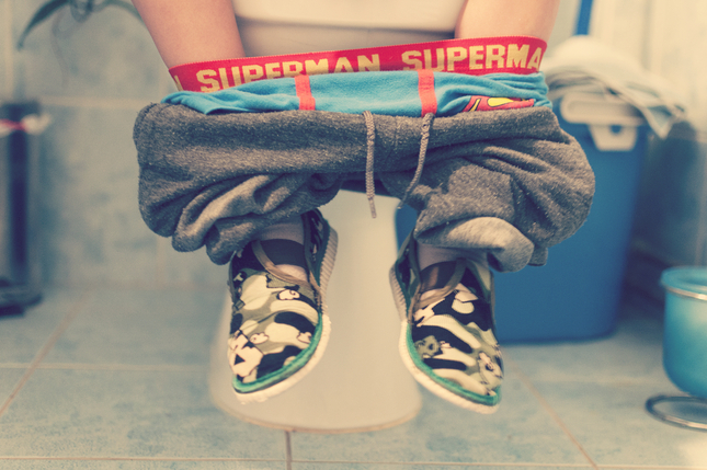 keď aj Superman musí...