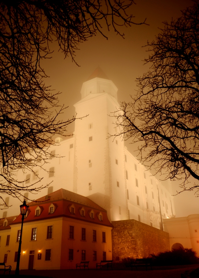 Hmla na Bratislavskom hrade