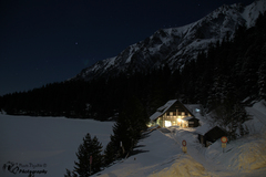 Nočné Popradské pleso
