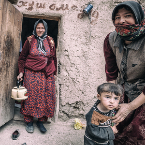 Tadžické ženy / osada Darachtysu