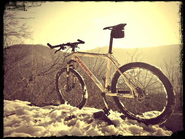 Zimny Mountain Biking