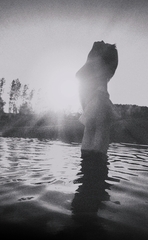 sun goes down