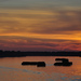 Západ slnka nad Dunajom:)