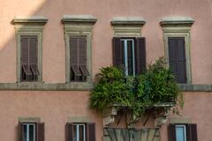 Zelený balkón v Ríme