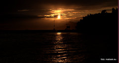 Západ slnka Makarska