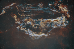 NGC6960 hmlovina závoj druhý raz