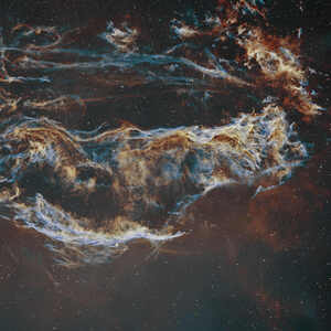 NGC6960 hmlovina závoj druhý raz