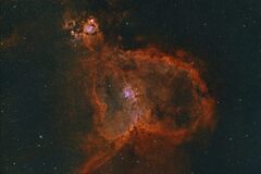 IC1805 hmlovina Srdce