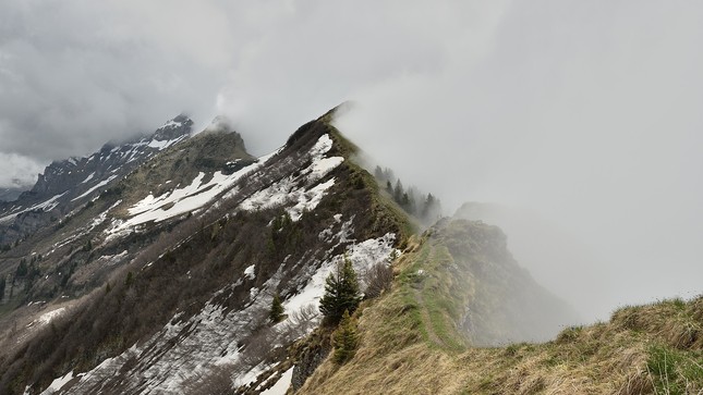 Alpský trek.