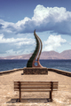 Statue at Kitroplatia Beach