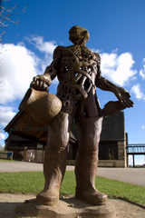 Tittesworth Reservoir sculpture