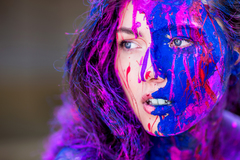 Art bodypainting