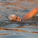 Ranný plavec v Gange