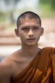Meditujúci mních