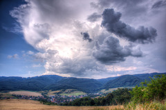 Edge of the storm