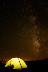 Pod širákom v Death Valley