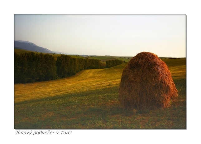 Júnový podvečer v Turci