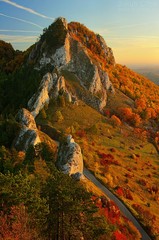 Jesenné ráno na Vršatci