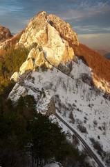 Zimný večer na Vršatci