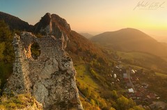 Jesenné ráno na Vršatci