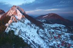 Zimý večer na Vršatci